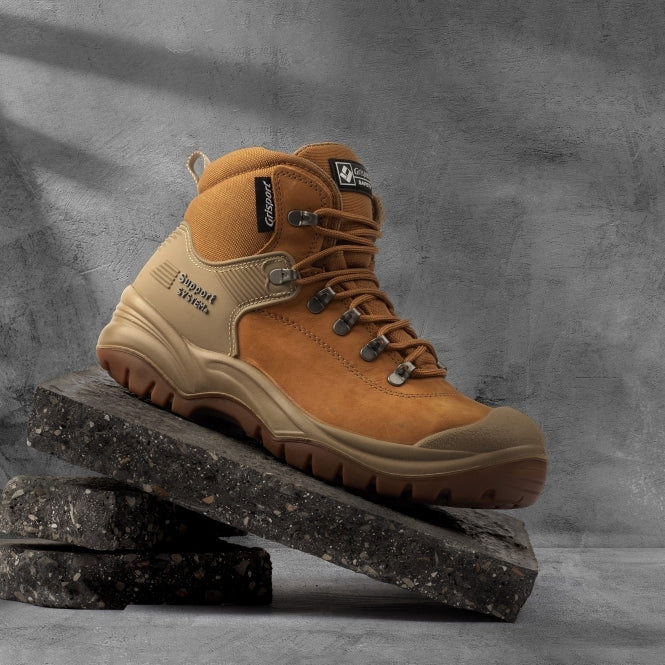 GriSport Sub Contractor Safety Boot Wheat