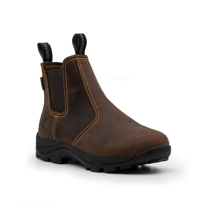 Xpert Heritage Rancher Non-Safety Boot Brown