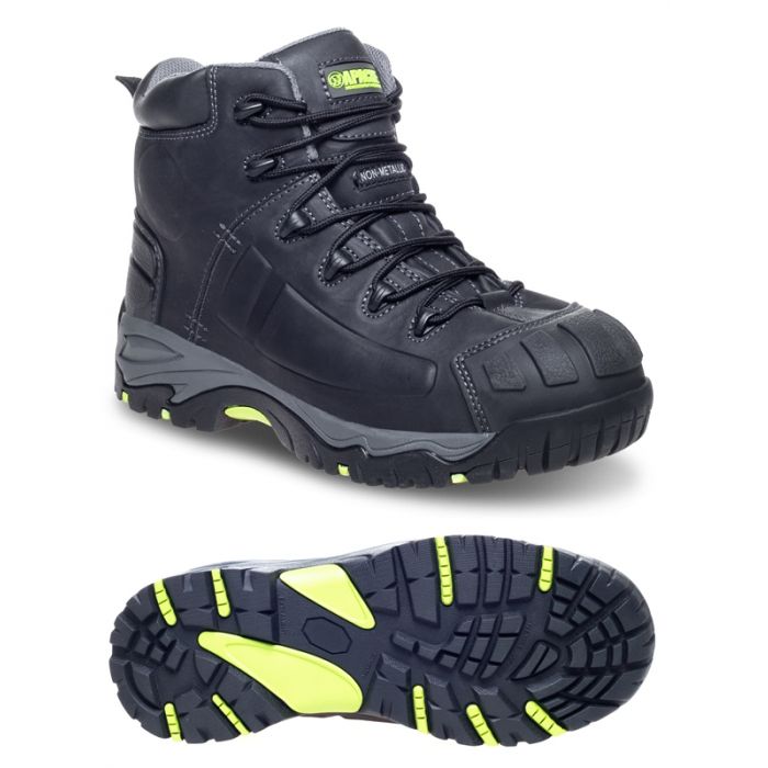 MERCURY Black Non- Metallic Waterproof Safety Boot